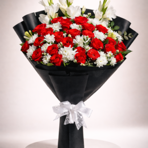 Elite Velvet & Snow Bouquet